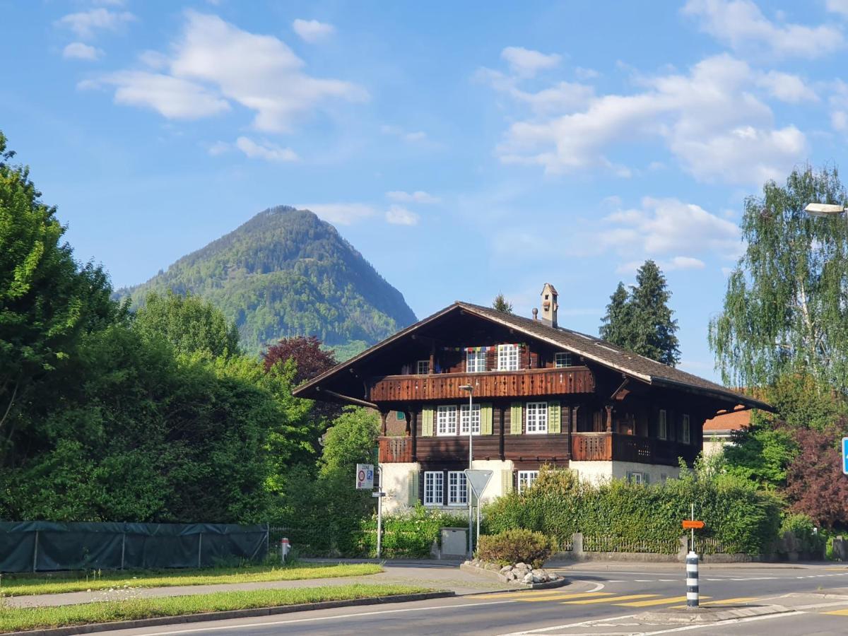 Zentral Gelegene Wohnung Mit Grossem Garten Interlaken Værelse billede