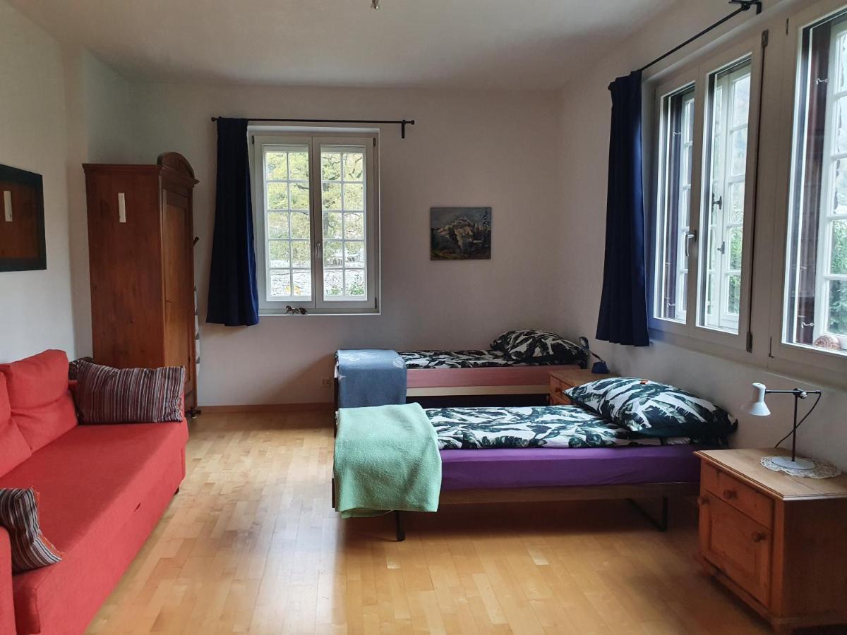 Zentral Gelegene Wohnung Mit Grossem Garten Interlaken Eksteriør billede