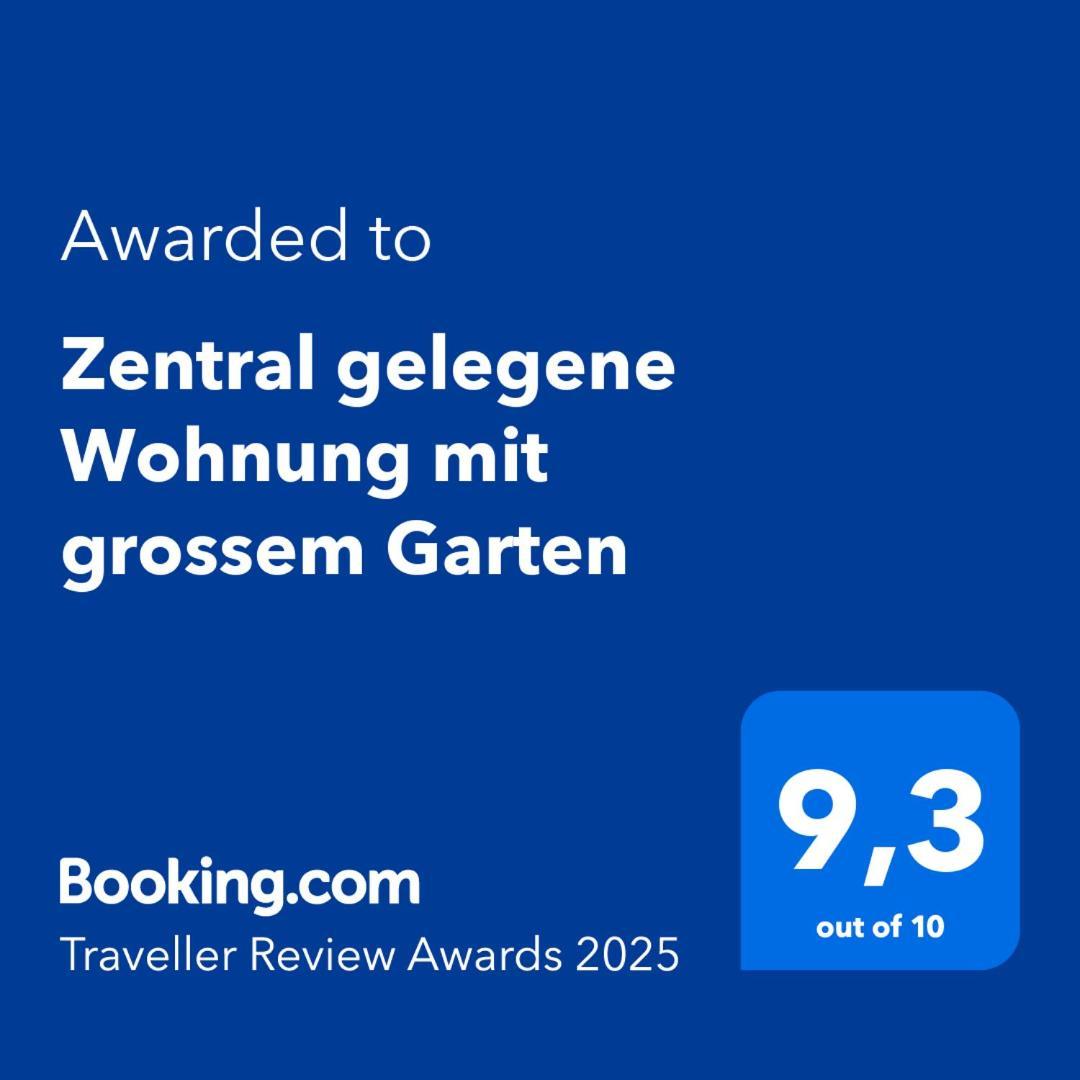 Zentral Gelegene Wohnung Mit Grossem Garten Interlaken Eksteriør billede